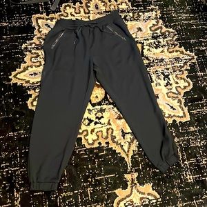 Black jogger pants